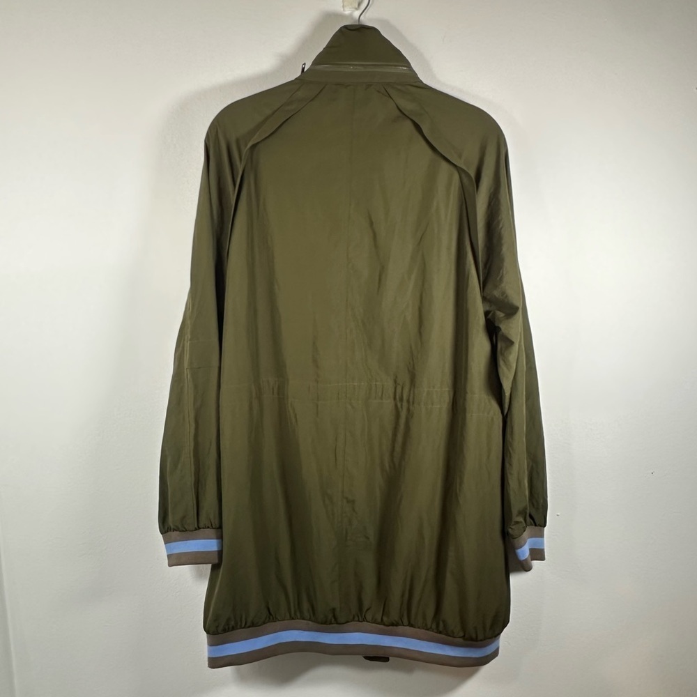 Free People Olive Green Relaxed Fit Windswept Jacket Size XS slouchy oversized - Picture 4 of 14